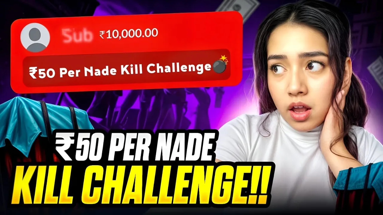 How Much Can I Earn With Nades?! | Epic Nade Kills | BGMI Live Highlights