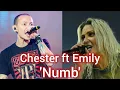 Download Lagu Chester ft Emily (Old and new vocalists of Linkin Park) Numb live