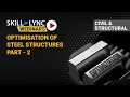 Structural Optimisation of Steel Structures by Pre Engineering Part - 2 Skill-Lync Workshop