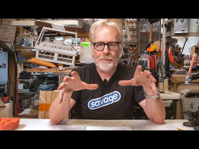 Video: The First Time Adam Savage Made an Audience Gasp