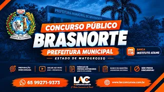 CONCURSO PREFEITURA DE BRASNORTE – MT | CURSO 100% EAD