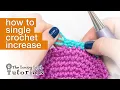 How to Single Crochet Increase Stitch - Beginners Crochet Stitch Tutorials