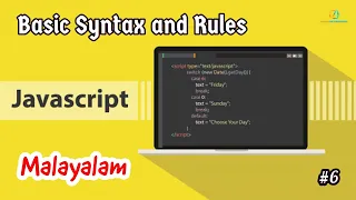 Javascript for Beginners - 06 Basic Syntax and Rules Malayalam Learn Programming with Rafeeque