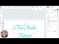 xTool Studio Tutorial Full Walkthrough of the Left Panel Text Shapes Elements
