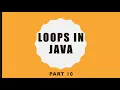 Loops in loop for loop Part10