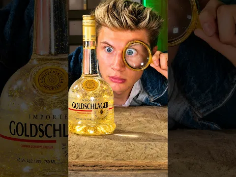 I Found Real Gold In Alcohol!