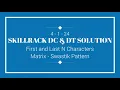 04-01 SKILLRACK DAILY CHALLENGE AND DAILY TEST SOLUTION Python
