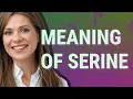 Serine | meaning of Serine