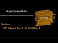 Equal Sum Grid Partition I LeetCode 3546 - Python