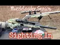 Sighting in Muzzleloaders