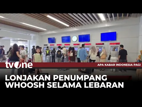 Jumlah Penumpang Whoosh Meningkat 30% Dibanding Hari Biasa