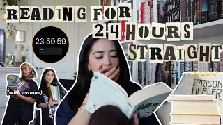 reading for 24 hours straight reading vlog
