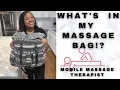 WHAT S IN MY MOBILE MASSAGE BAG LICENSED MASSAGE THERAPIST AESTHETIC NURSE