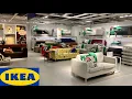 IKEA SHOP WITH ME SOFAS BEDS ARMCHAIRS TABLES FURNITURE HOME DECOR SHOPPING STORE WALK THROUGH
