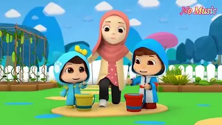 عمر وهنا رسوم متحركه تعليميه دينيه للاطفال Omar Hana بدون موسيقى 