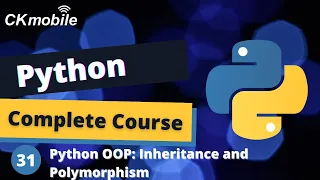 Python Complete Course -31 Python Object Oriented Programming OOP Inheritance and Polymorphism
