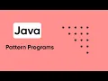 Star Pattern Programs in Java part 2