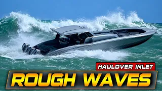 RICH BOAT HAD A ROUGH DAY AT HAULOVER INLET !! BOAT ZONE