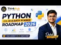 Python for AI Data Science Roadmap 2026 Everything You Need Before Machine Learning