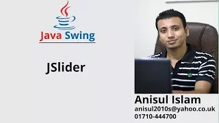 Java Swing Bangla Tutorial 88 JSlider