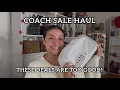 COACH SALE HAUL 2026 THIS PRICE WAS WAY TOO GOOD TO PASS UP coach