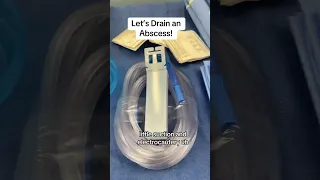 Perirectal abscess drainage