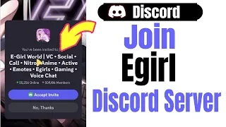 How To Join Egirl Discord Server On Mobile