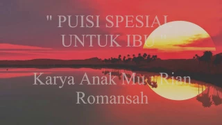 Download Puisi Terbaik Buat Ibu Tercinta SEDIH BANGET!!! MP3