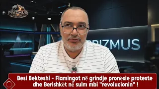 Flamingot në grindje pronësie proteste e Berishkët në sulm mbi revolucionin për të marrë bulevardin!