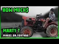 How Much Marty T Get paid From YouTube