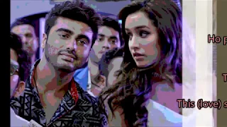 baarish lyrics with english translation half girlfriend 2017 ash king u0026 shashaa tirupati