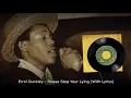 Lagu Errol Dunkley - Please Stop Your Lying (With Lyrics)