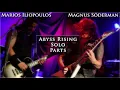 Marios and Magnus playing live the harmonies and solos from Abyss Rising single!!!