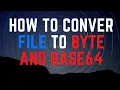 HOW TO Convert file to Byte and base64 C