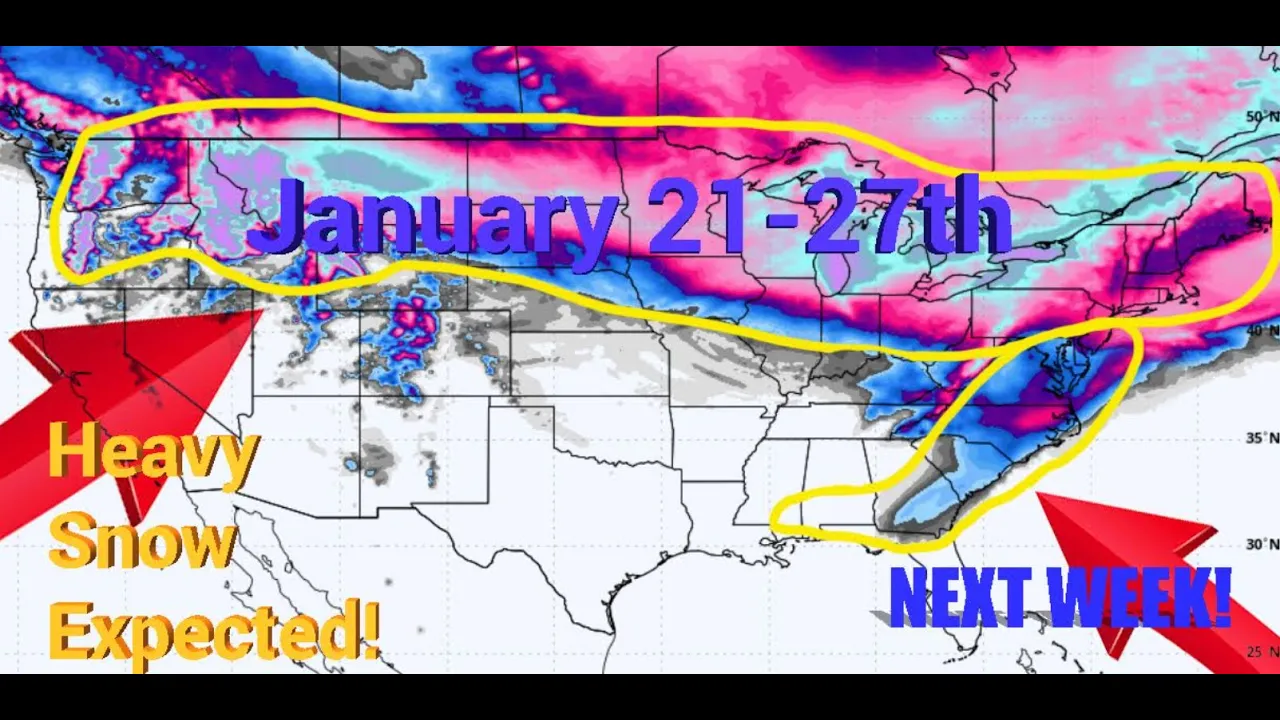 Heavy Snow Is Coming Back In A BIG Way! Get Ready!