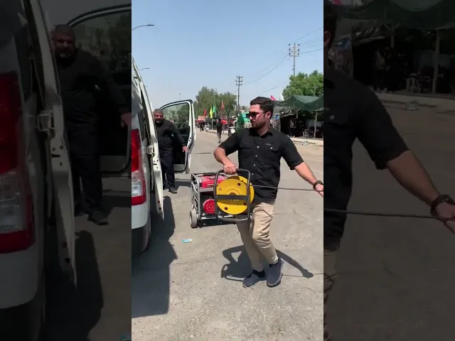 ⁣#تغطية قناة الجوادين اعلام العتبة الكاظمية المقدسة يتشرف بنقل وقائع الزيارة الأربعينية