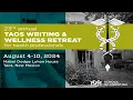 23rd Annual Taos Writing Wellness Retreat for Health Professionals