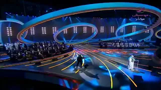  الفنان  حسين الجسمي وأغنية  تسأل بعد من حفل  اليوم الوطني السعودي    خلها بالأخضر   دندنها