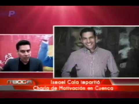 Ismael Cala impartió charla de motivación en Cuenca