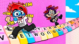 DESBLOQUEO la VELOCIDAD MAXIMA en ESCAPA DEL TECLADO DE CARAMELOS en ROBLOX | Luky
