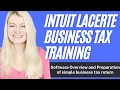 Intuit Lacerte Business Tax - Software Overview and Business Tax Return Preparation
