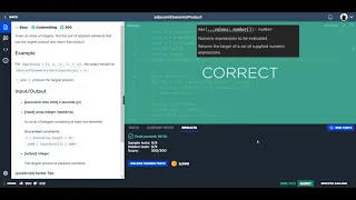 Adjacent Elements Product - JavaScript