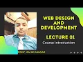 Introduction to Web Design and Development Urdu Hindi Lecture 1