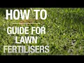 How To Guide For Lawn Fertilisers - Bunnings Warehouse