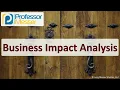 Business Impact Analysis - CompTIA Security SY0-701