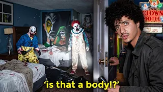 Investigating the Haunted Murder Motel Filled with Clowns..