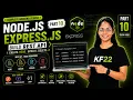 Ready to Build Intro to Express js and REST API Node js Class 10
