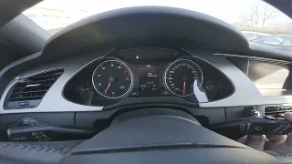 How to Change Speedometer View in AUDI A4 B8 2007 - 2015