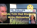 Florida Tchr Had Students Write Obituaries
