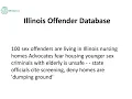 Illinois Offender Database Registry